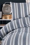 L'essentiel linge de maison Soft Line - Navy Juego de Funda de Edredón Doble